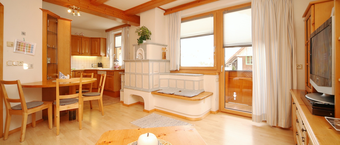 Wohnraum Appartement Stoderblick